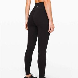 Lululemon Black wunder train High-Rise Tights